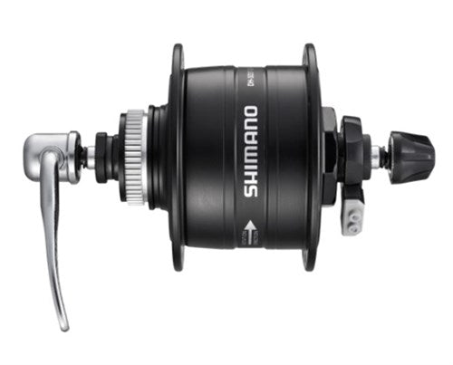 Shimano - Dynamonaaf HD -3D37 3 Watt - 36 buchi - Center -Lock - Rilascio rapido - Black