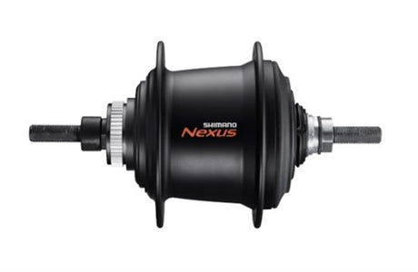 Shimano galinės stebulės nexus 7v sg-c3001 36g diskas juodas