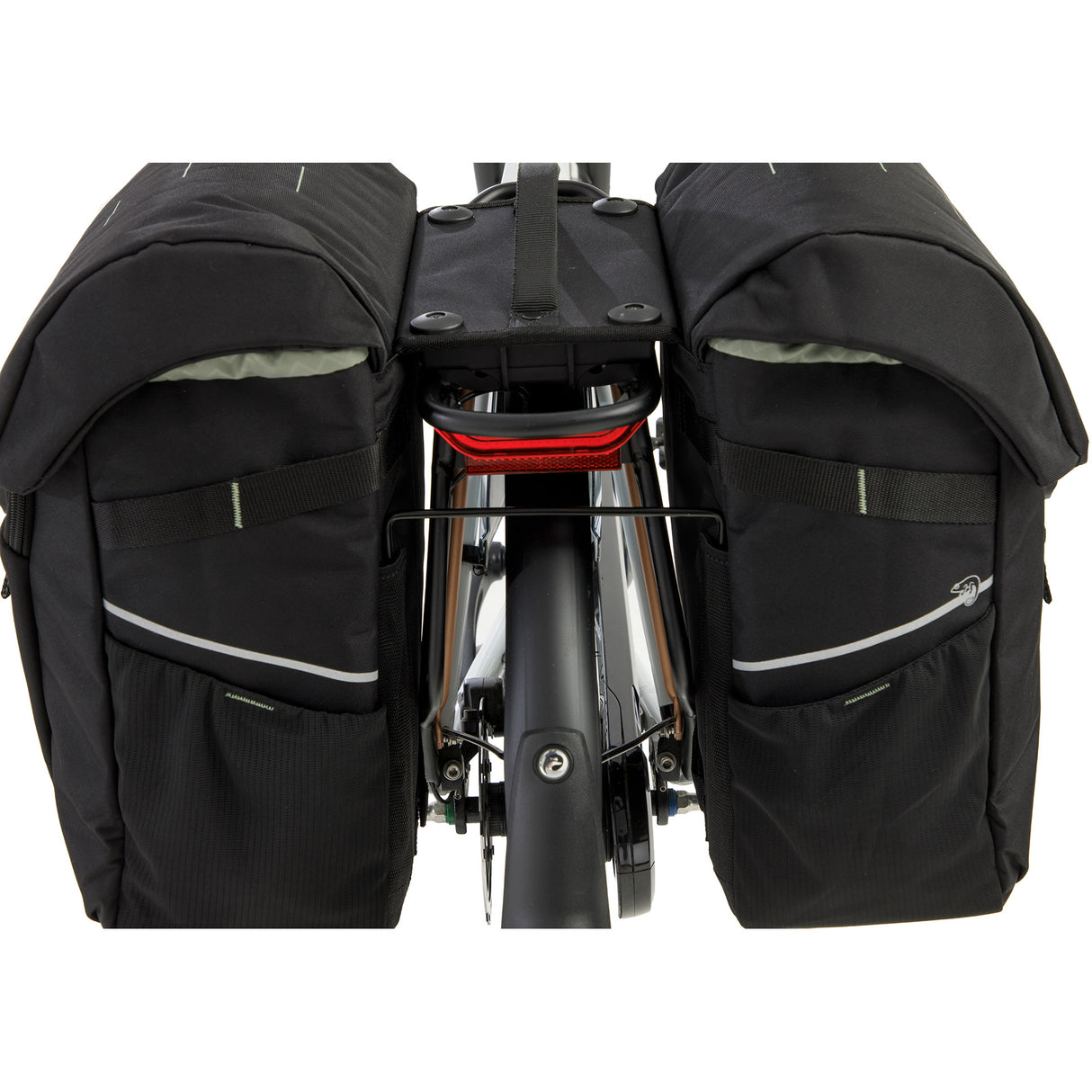Newlooxs taška new looxs vigo double | černá zelená | rt 2,0 | 40 l