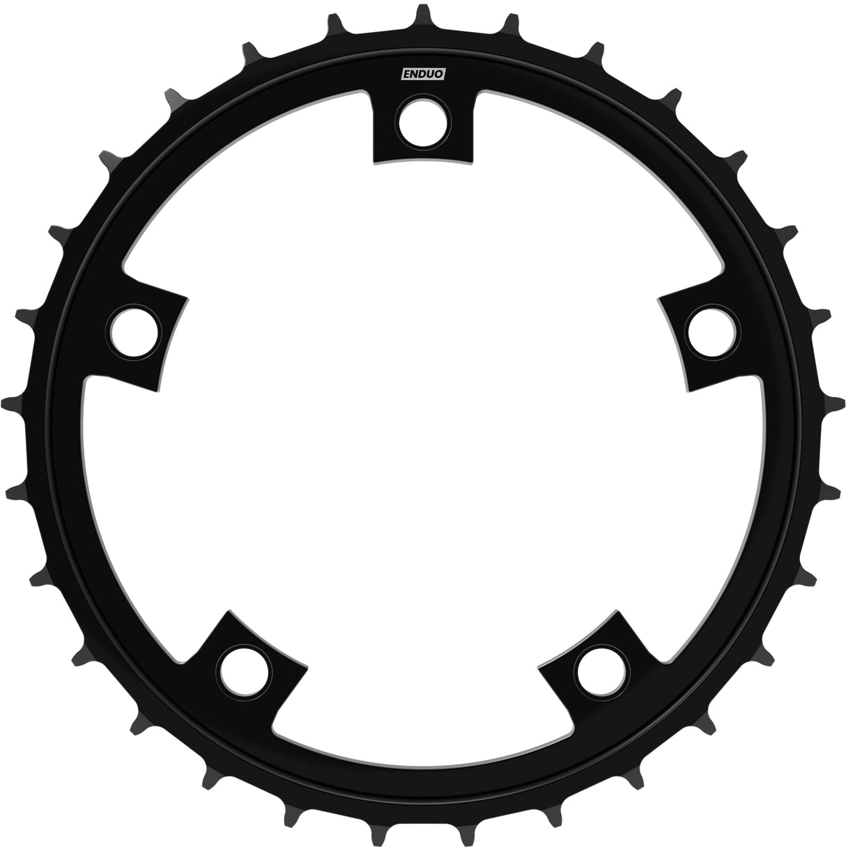 Chainring 56T Enduo Cargo 5-B 130-BCD Cl-46.7mm - black