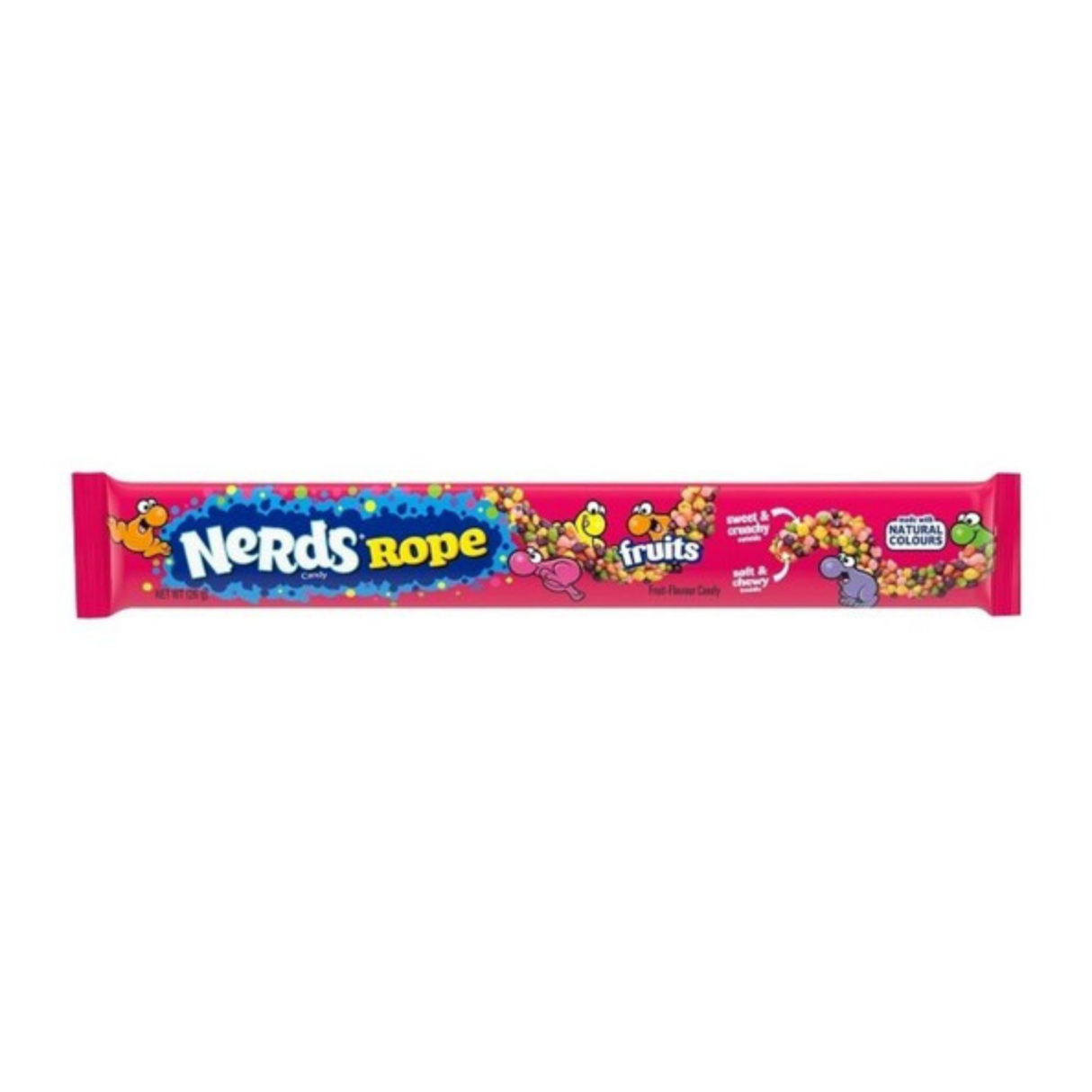 Nerds rope fruits (24x26 grams)