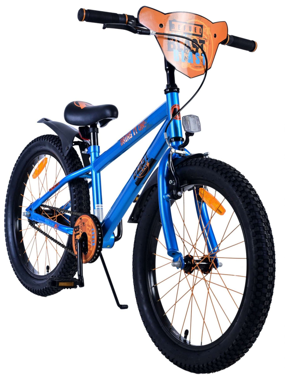 NERF Kinderfiets Jongens 20 inch Satijn Blauw