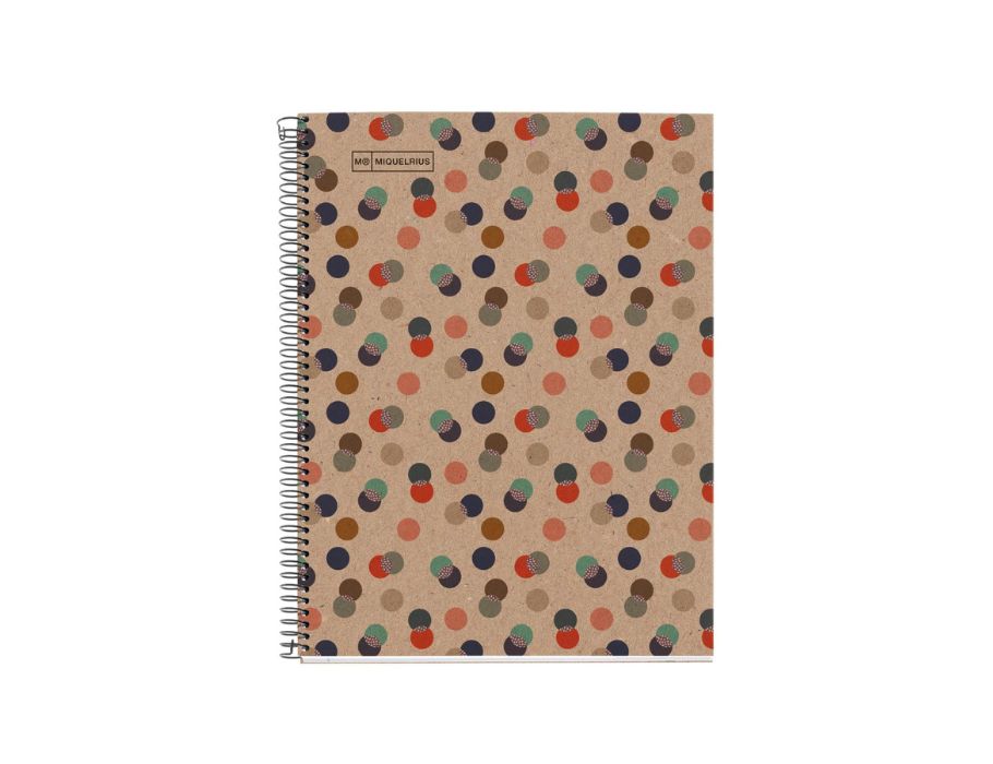 Miquelrius Notebook Eco Confetti A5 Lined 80 pages