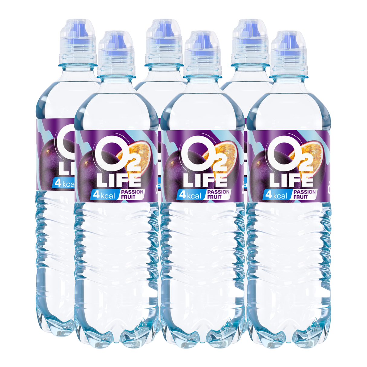 O2life modrá mučenka (6x 750 ml)