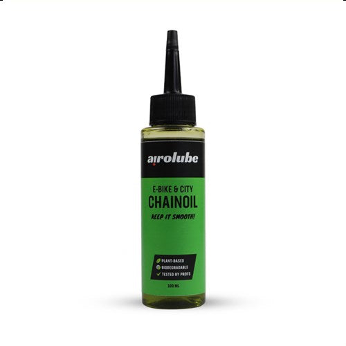 Olio a catena per e-bike City Bike 100 ml di verde