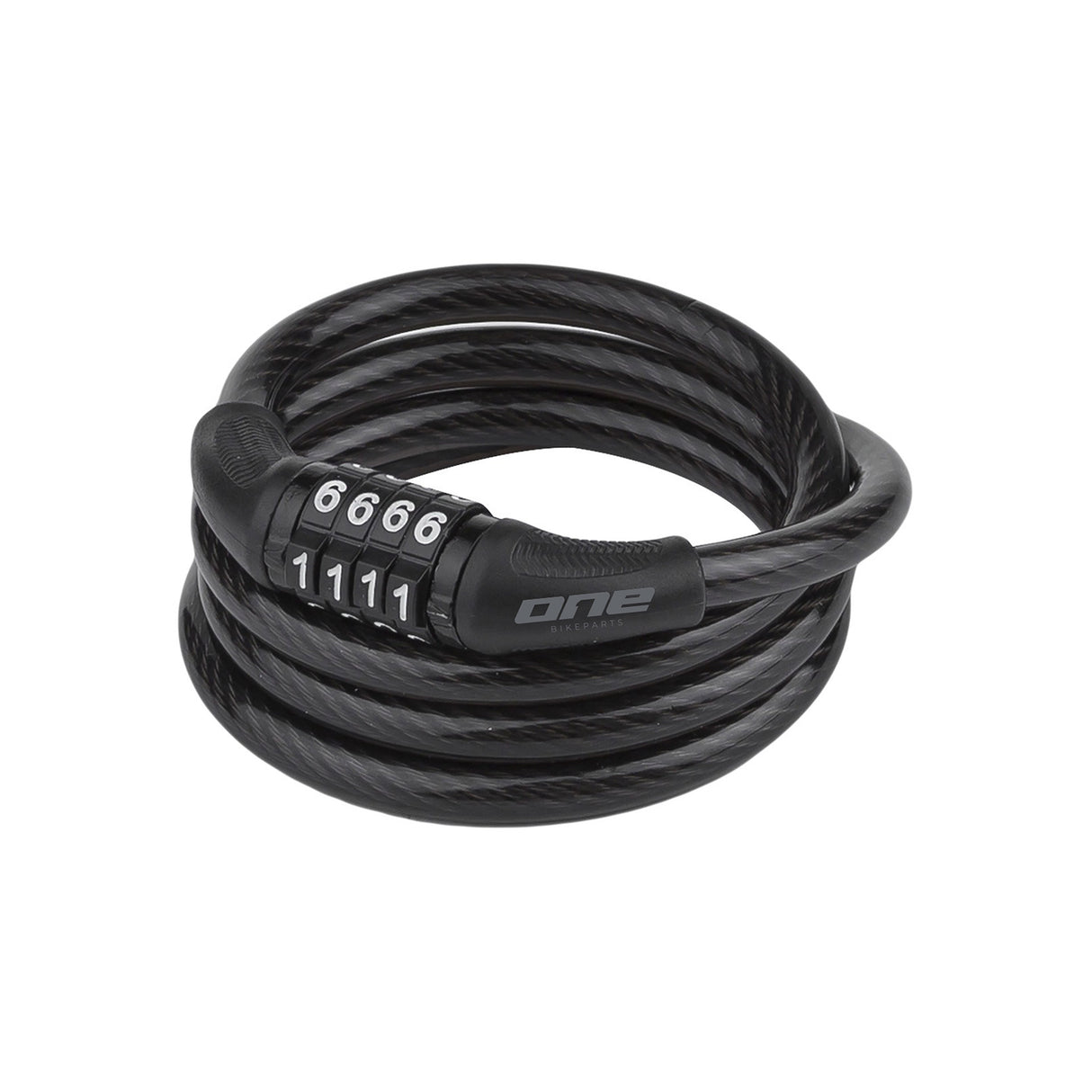 Eines Kabel -Figur Los 8100 8mm 100 cm schwarz grau