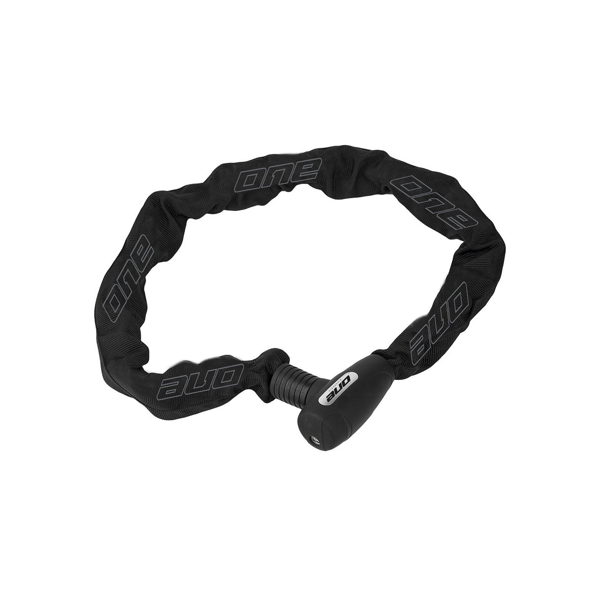 One one one chain lock 6.90 6mm 90cm Black Gray