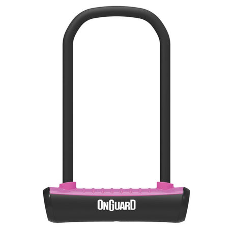 Onguard neon u-lock std (115 x 230 mm - 11 mm) - rosa