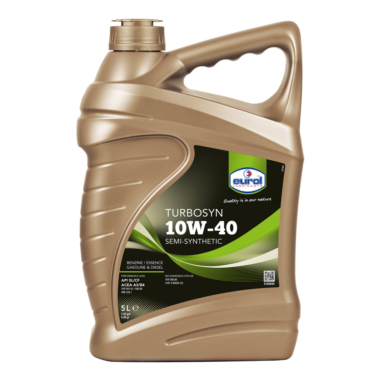 Eurol Carter Oil 10W40 SF CC P 5-liters