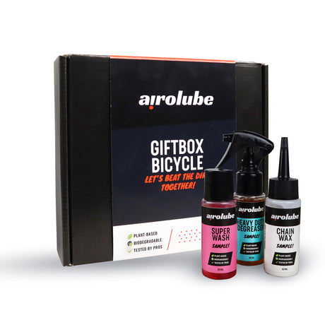 Presentbox airolube för cykeln