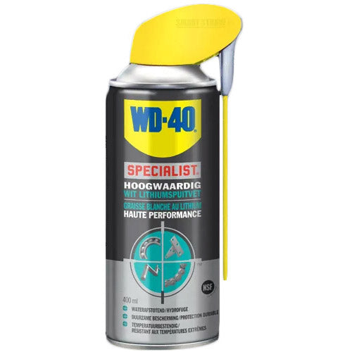 Wd40 WD40 Specialist® Hoogwaardig Wit Lithiumspuitvet 250ml