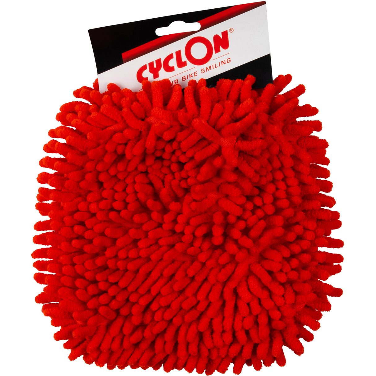 Cyclon Washandschoen microvezel rood