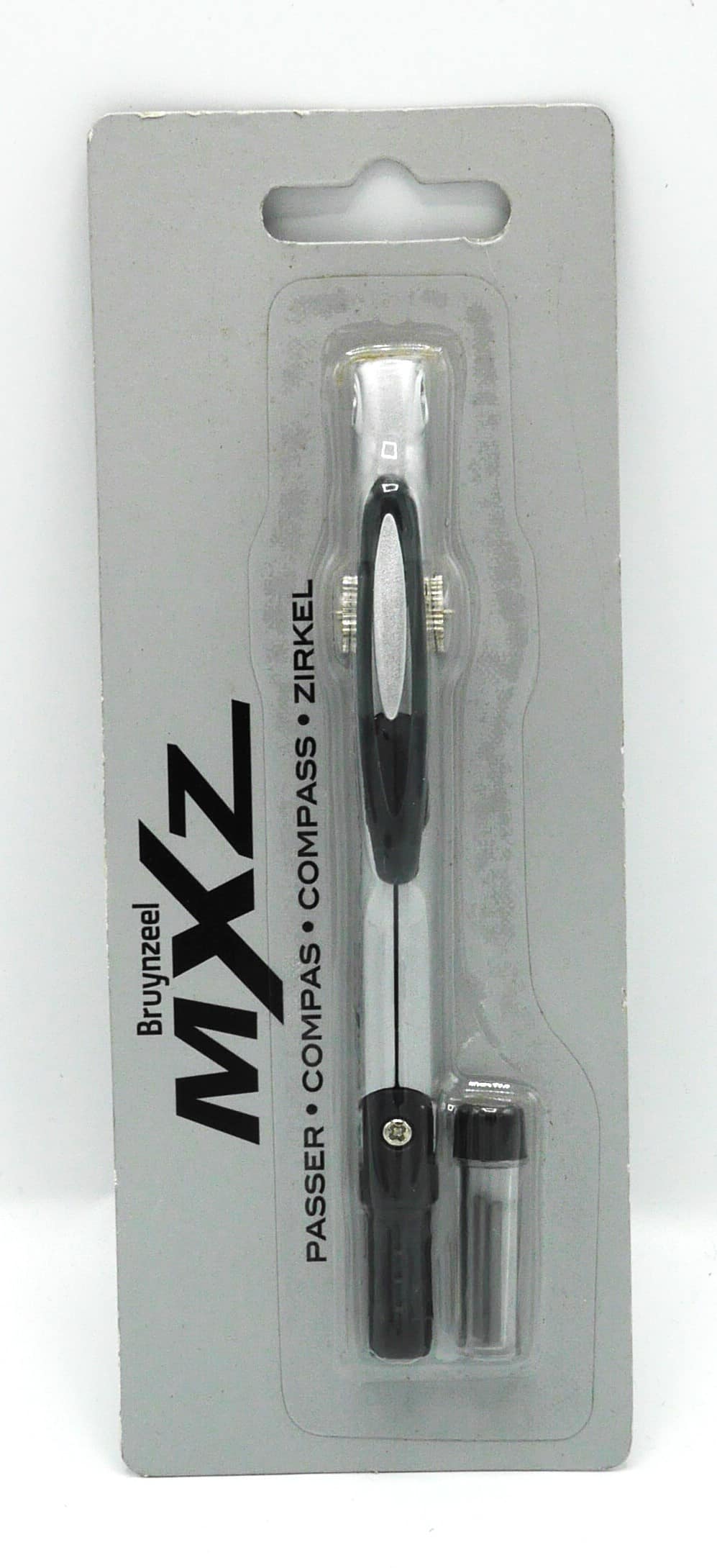 Bruynzeel - mxz kompass 2 mm inkl. 2 extra pennor silvergrå