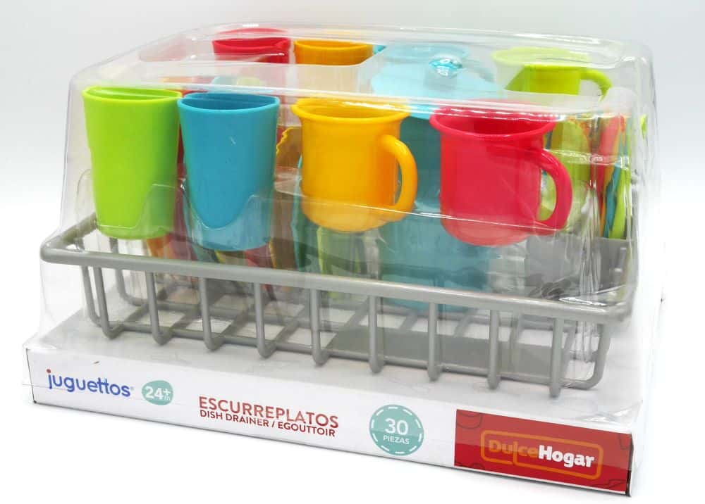 Playgo Geschir mat Drainer.