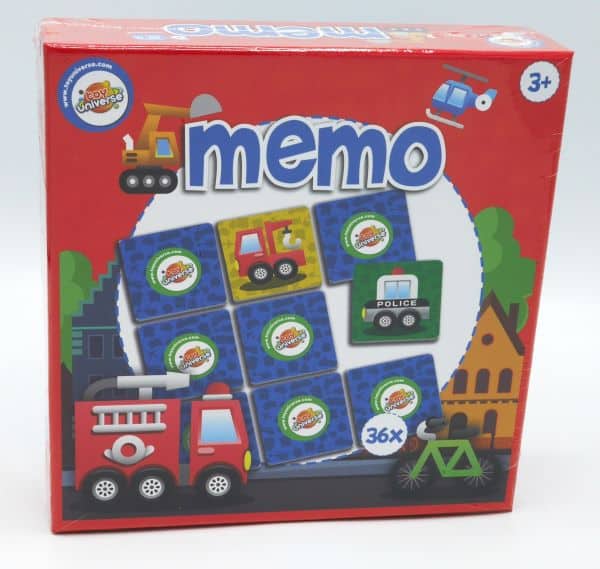 Intro hračka vesmír memo herní vozidla