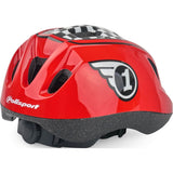 Polisport Kinderhelm Race. Taille: XS (46 53 cm), couleur: noir rouge