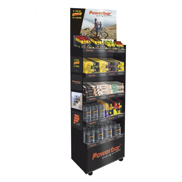 Power bar floor display