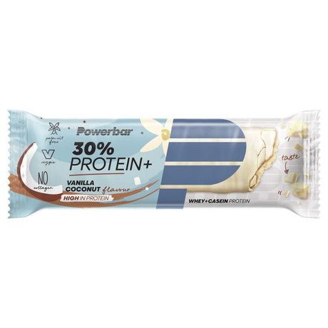 Powerbar 30% proteína+ (15 x 55gr) - baunilha coco