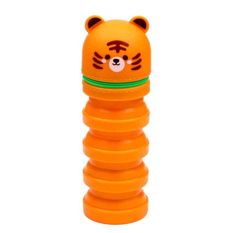 Adoramals Tiger Pop Up Silikon Bleistift Fall