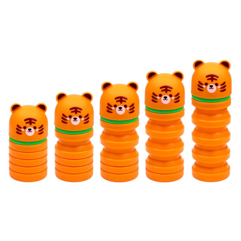 Adoramals Tiger Pop Up Silikon Bleistift Fall