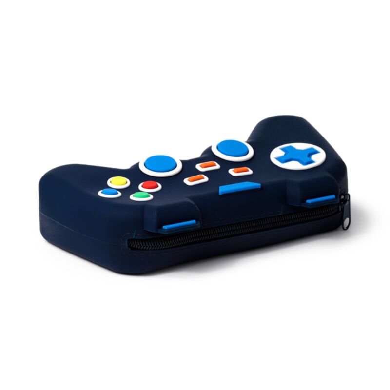 Game over game controller silicone pencil case