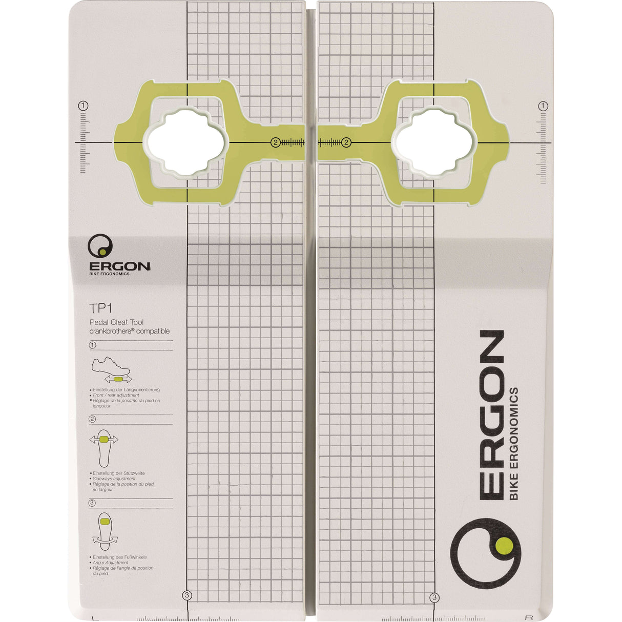 Ergon -Einstellung Form TP1 Kurbel Brüder