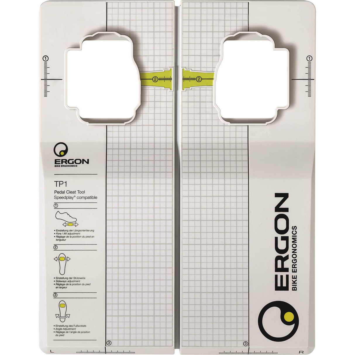 Ergon Justeringsform TP1 Speedplay