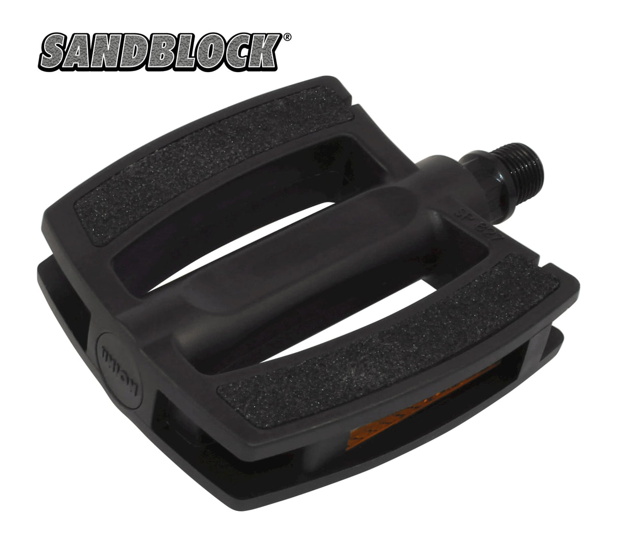 Unioun Pedaler SP-827 Plastik Sandblock schwaarz op der Kaart