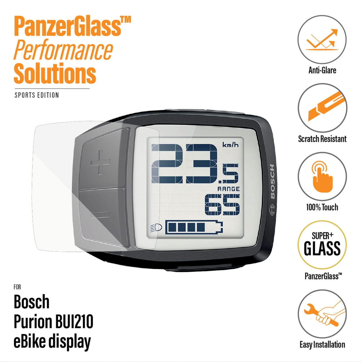 Panzerglass Panzerglass Purion Bui210 Screen Protector is anti -reflective