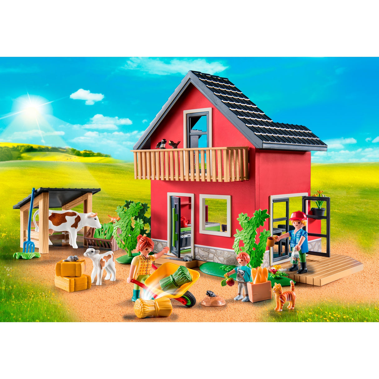 PlayMobil Land Bauerenhaff 71248