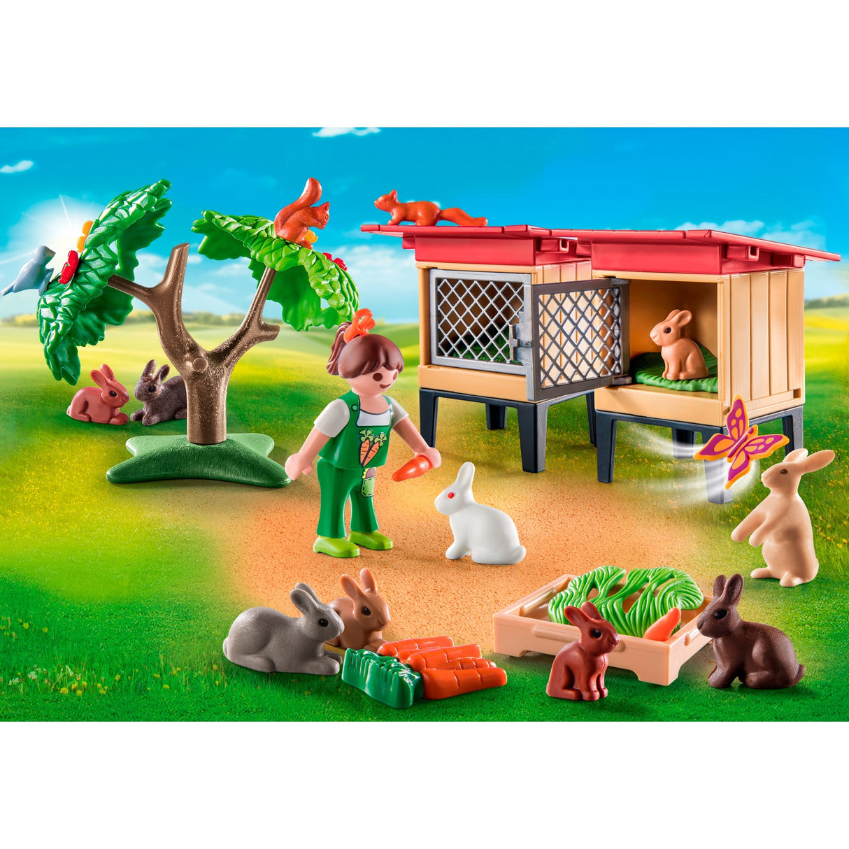 Playmobil country lapin hob 71252