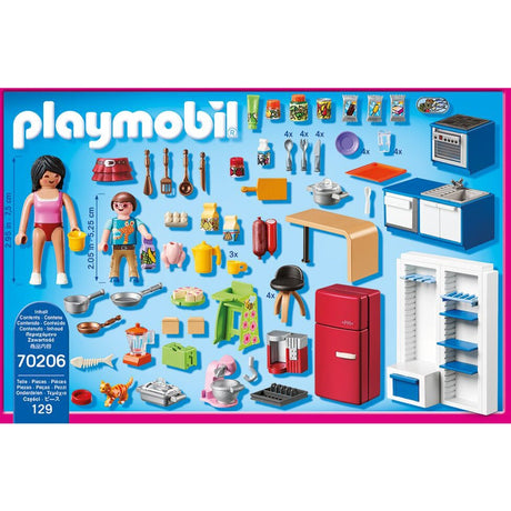 PLAYMOBIL Dollhouse Leefkeuken 70206