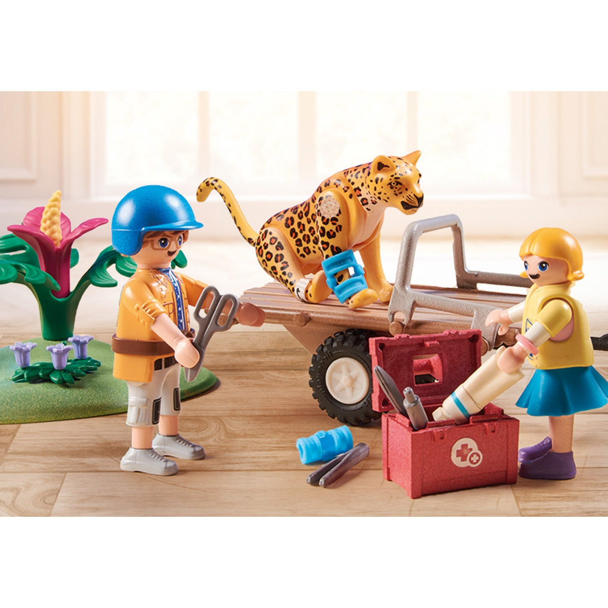 PlayMobile Wiltopia Déieren Rettung Quad 71011