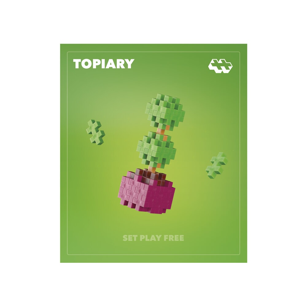 Plus Plus Planzenpacken - Topiary Plus-Plus Blummenplanzen (4341)