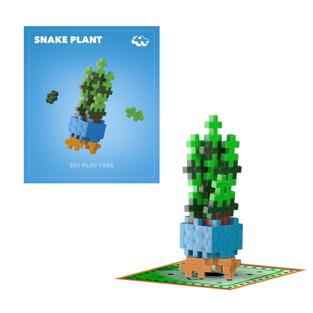 Plus plus växtpaket - ormväxt plus-plus blommor växter (4342)