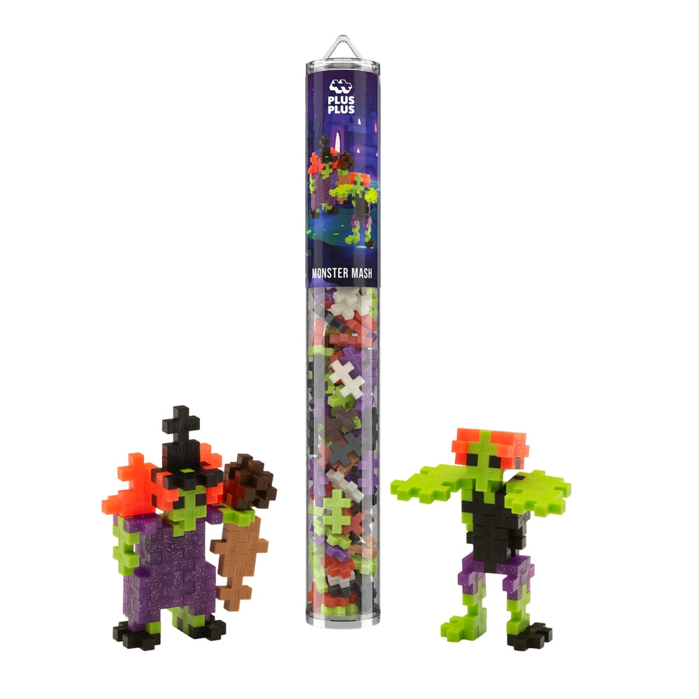 Plus-Plus Monster Mash 100-piece tube (4382)