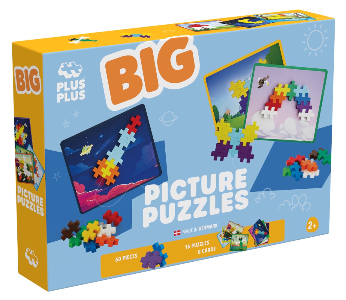 Plus-plus big puzzle with pictures (4384)