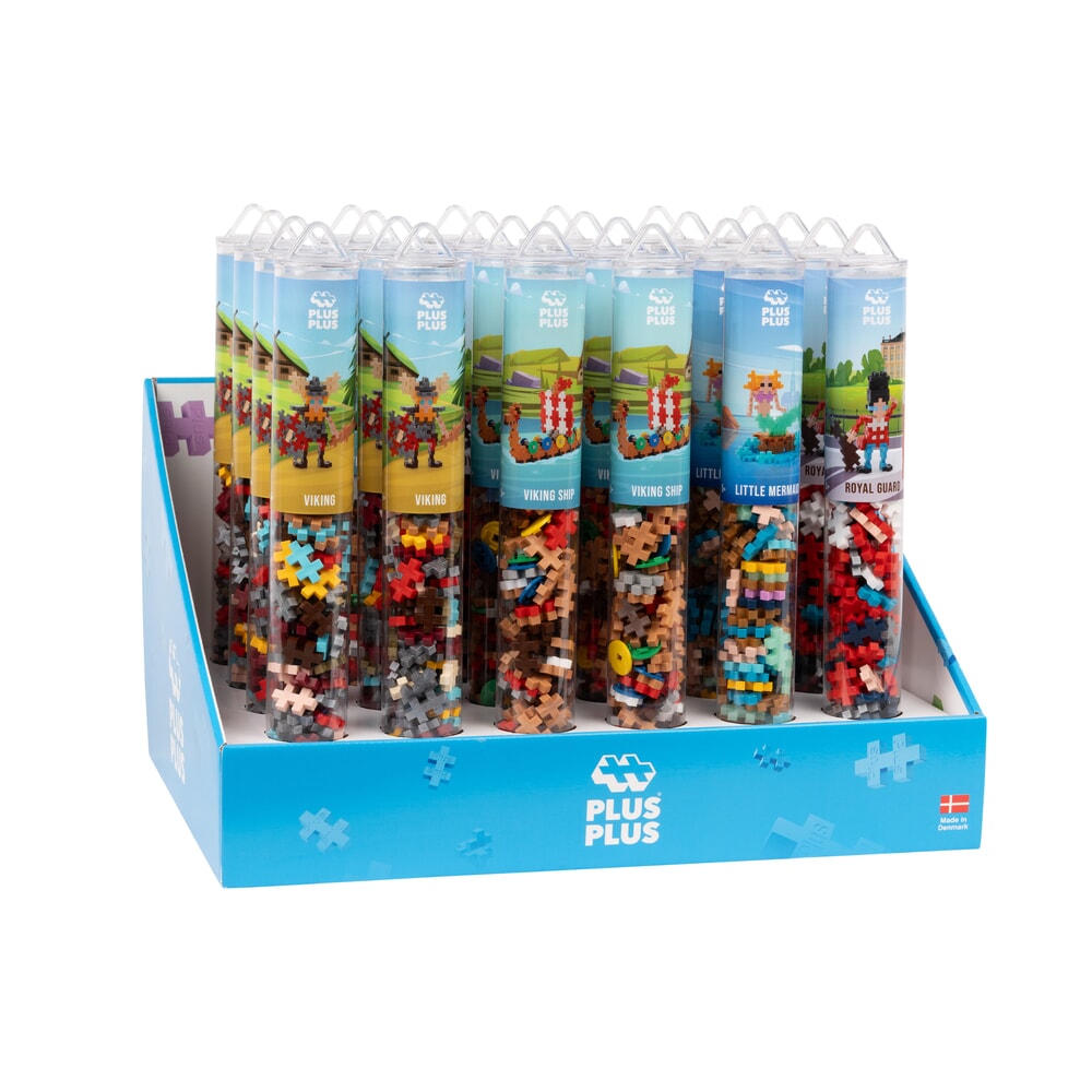 Plus plus nordiska ikoner: 24 delar rör plus-plus display (7459)