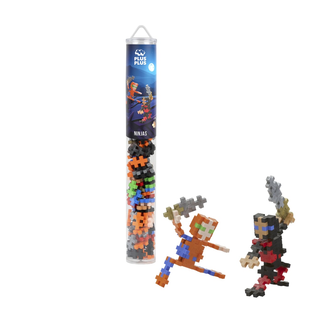 Plus plus plus-plus ninjas: 100 pieces tube (4307)