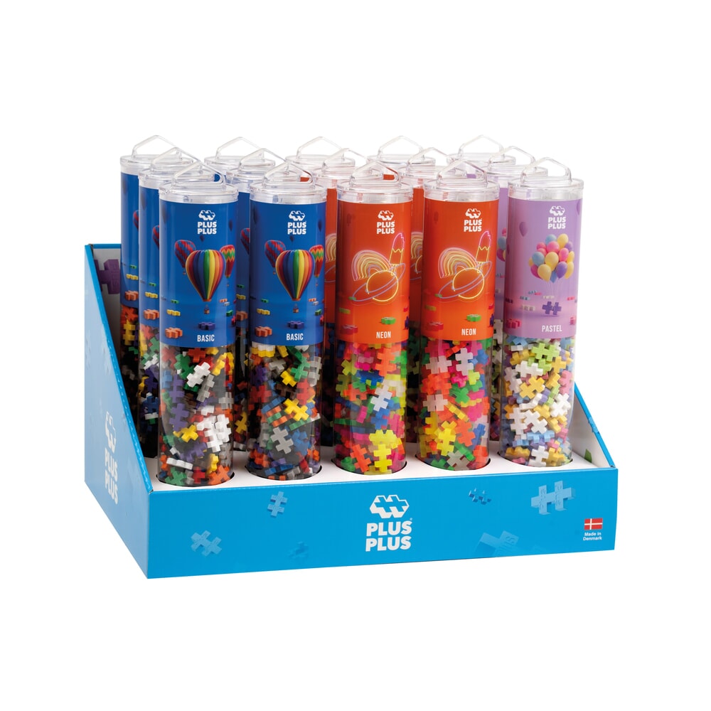 Plus plus plus plus 240 Stécker. Mix Tubes: 15 Stéck (7222)