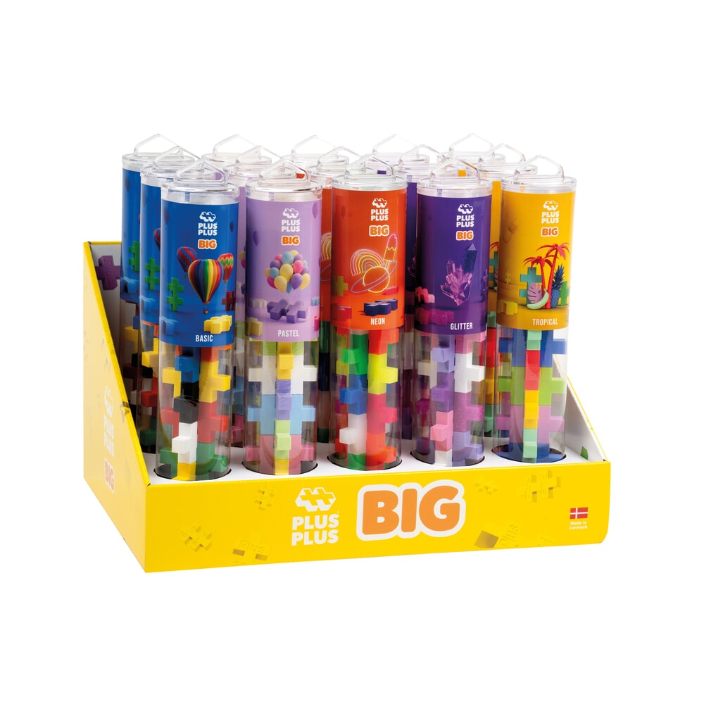 Plus plus plus plus grande display 15 glitter e tropical (7305)