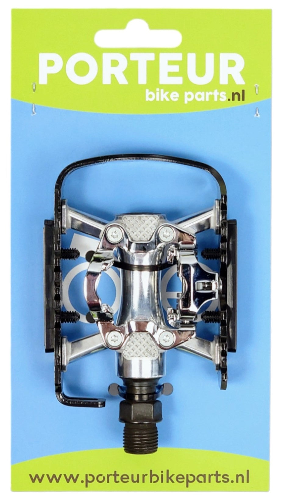 Porteur pedals ATB half clipless