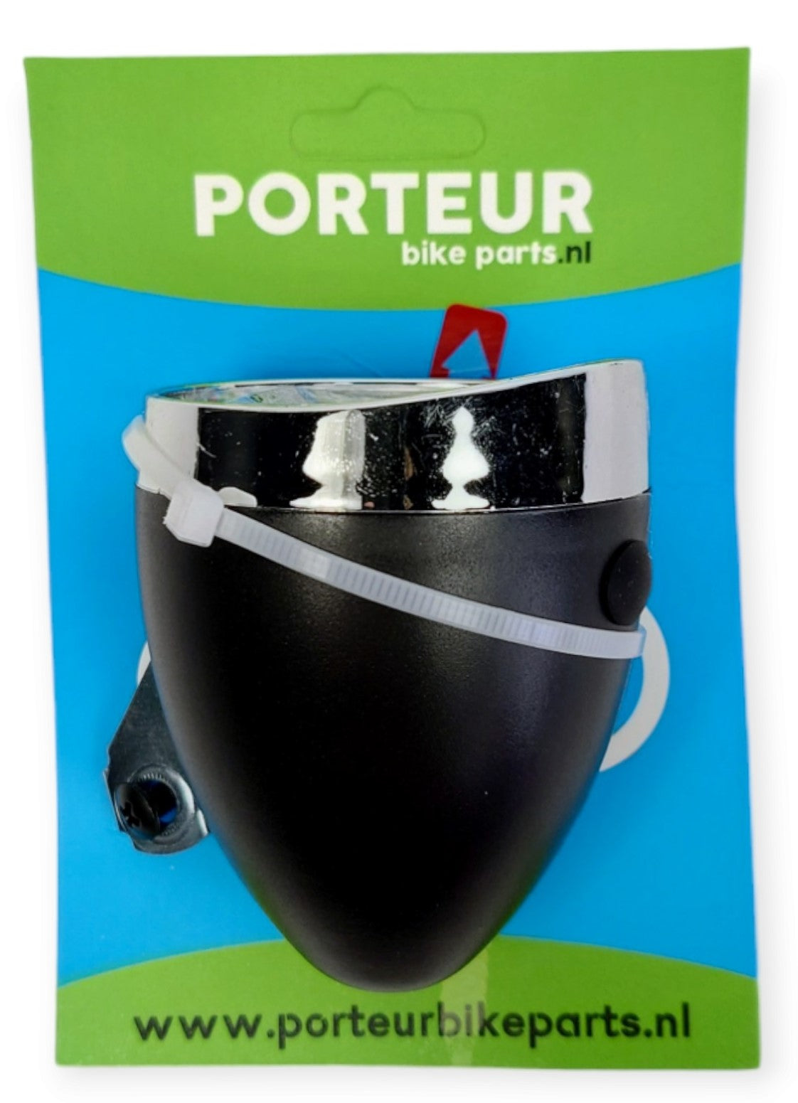 Porteur headlight retro black