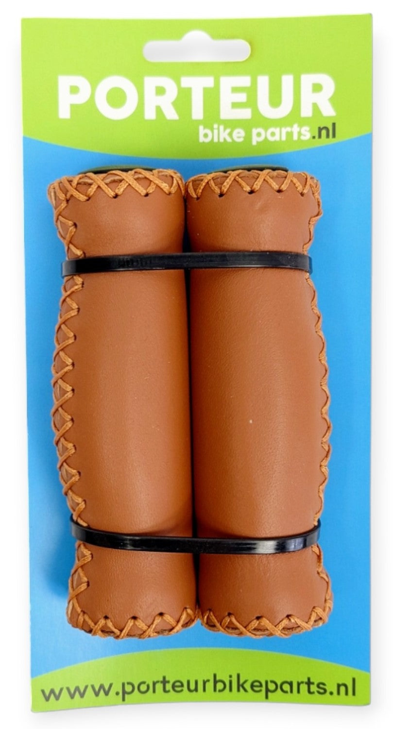 Porteur handles leather brown