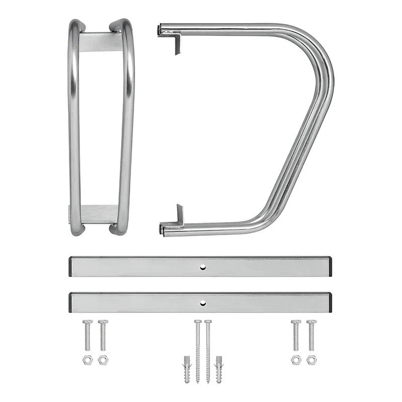 Superior proplus bicycle rack for 2 bicycles wall or ground steel