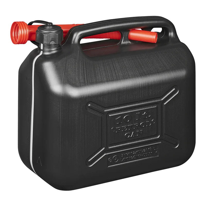 Superior proplus jerry can un-approved 10l plastic black