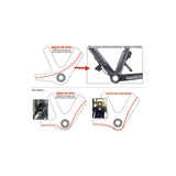 Praxis bottom bracket adapter m30 bb30 pf30 mtb 73mm