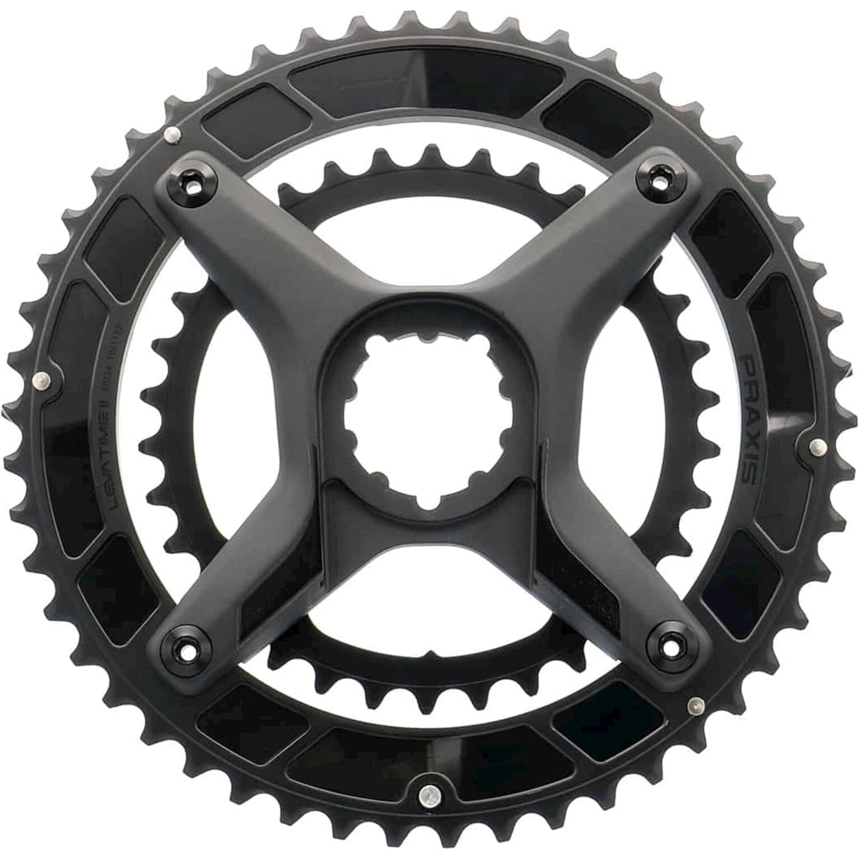 Praxis Chain Top Lt2 Xring Spider Kit 48 32 Black