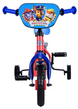 Paw Patrol Kinderfiets Jongens 10 inch Rood Blauw Doortrapper