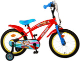 PAW PATROL Patrol Bike de bicicleta para niños Azul de 16 pulgadas de 16 pulgadas